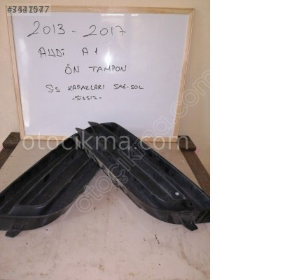 AUDİ A1 ÖN TAMPON SAĞ SOL SİS KAPAKLARI SİSSİZ