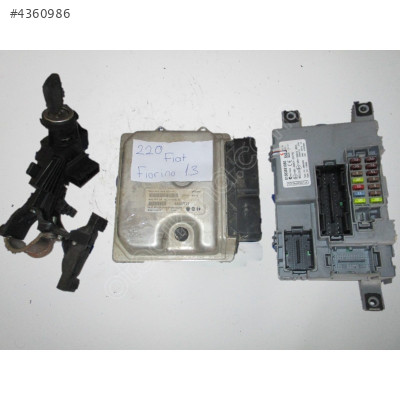 MJD8F3.QA 55257727 Fiat Fiorino 1.3 Motor Beyni Komple Seti