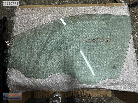 VW GOLF 6 SOL ÖN KAPI CAMI ORİJİNAL ÇIKMA