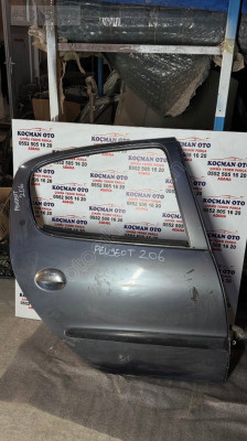 PEUGEOT 206 SAĞ ARKA KAPI DOLU