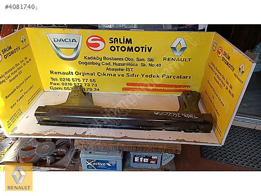 RENAULT CLIO 5 ÇIKMA ORJİNAL SAĞ ÖN MARŞBİYEL SACI VE DİĞER PARÇ