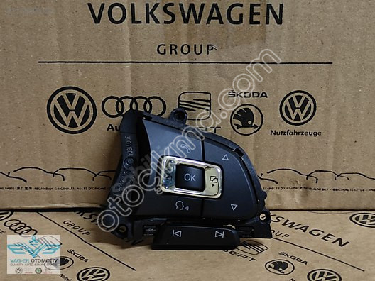 VW T-Roc Passat B8.5 Direksiyon Radyo Değiştirme Düğmesi Sağ