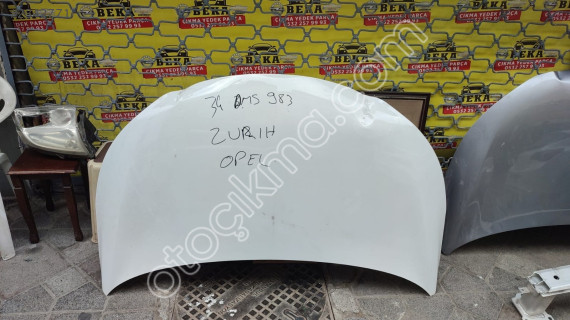 OPEL CROSLAND X KAPUT BEYAZ ÇIKMA ORJİNAL YEDEK PARÇA