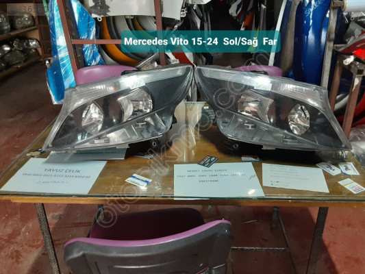 Mercedes Vito 15-24  Sol/Sağ  Far
