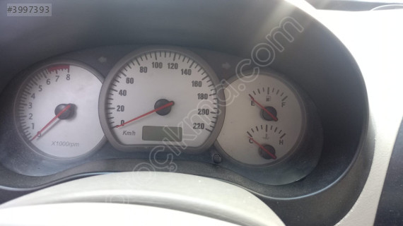 chery tiggo gösterge saati