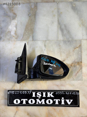 Chevrolet cruze H.B katlanır sağ kapı aynası beyaz çıkma orjinal