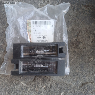 OPEL ASTRA K KASA SAG SOL PLAKA AYDINLATMASI ORJ SIFIR