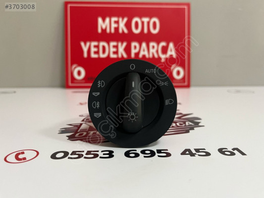 ORJİNAL AUDİ A6 Q7 FAR ANAHTARI - OTO ÇIKMA PARÇALARI