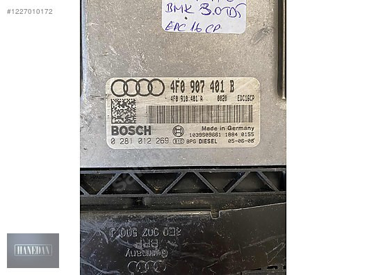 4F0907401B EDC16CP AUDİ A6 3.0 TDİ MOTOR BEYNİ