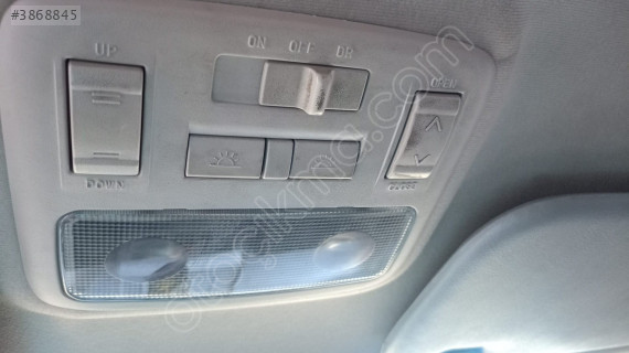 hyundai getz tavan lambası