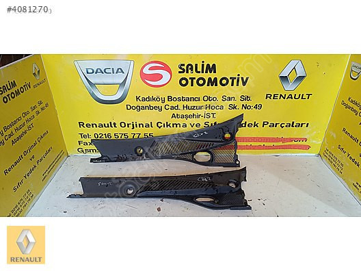 RENAULT CLİO 2 ÖN CAM IZGRASI VE DİGER PARÇALARI / SALİM OTO