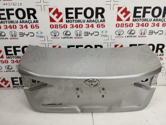 BAGAJ KAPAK ORJİNAL ÇIKMA YEDEK PARÇA TOYOTA COROLLA 2019-2025