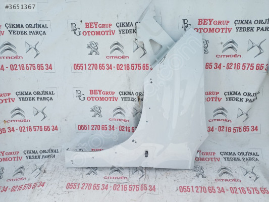PEUGEOT RİFTER SOL ÖN ÇAMURLUK ORİJİNAL ÇIKMA YEDEK PARÇA