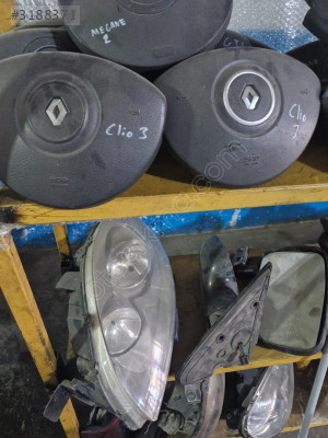Renault Clio 3 Sağ Ve Sol Airbeg Çıkma Orjinal