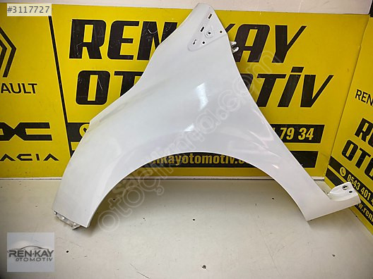 RENAULT CLİO 4 SOL ÖN ÇAMURLUK BEYAZ RENKAY OTO KOCAELİ