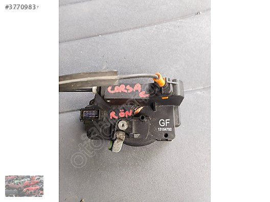 opel corsa c sağ ön kapı kilidi orjinal 13154792