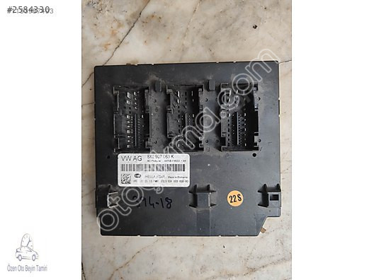 Audi Q3 BCM Merkezi Kontrol Modülü 8X0907063K - 5DK009658-80