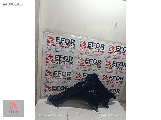 TOYOTA COROLLA SOL ARKA ÇAMURLUK ORJİNAL ÇIKMA YEDEK PARÇA