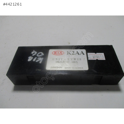 Kia Sephia Bilgisayar Işık Sinyalleri OK2AA67580A