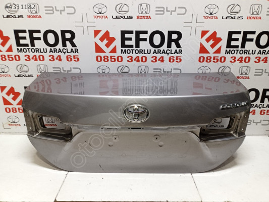 TOYOTA COROLLA ORJİNAL ÇIKMA BAGAJ KAPAK 13-18