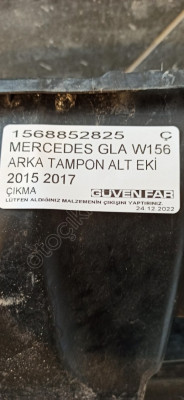 MERCEDES GLA W156 ARKA TAMPON ALT EKİ 2015 2017 1568852825 ç