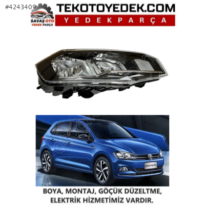 VOLKSWAGEN POLO ÖN FAR SAĞ SOL 2018 VE ÜZERİ KAMPANYA