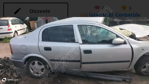 Opel Astra g jant takımı