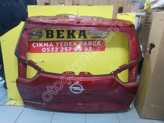 OPEL CROSSLAND X BAGAJ KAPAĞI ÇIKMA ORJİNAL YEDEK PARÇA