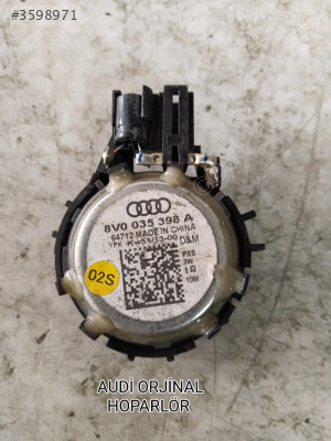 AUDİ A3 ÇIKMA ORJİNAL TWEETER HOPARLÖR 8V0035398A