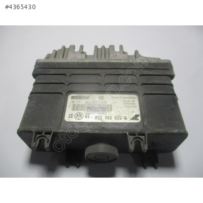 Volkswagen Golf 3 1.6 Motor Beyni 0261203647 032906026G