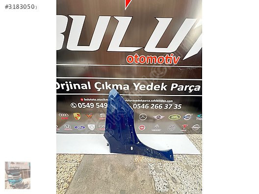 Peugeot rifter sağ ön çamurluk orjinal çıkma parça