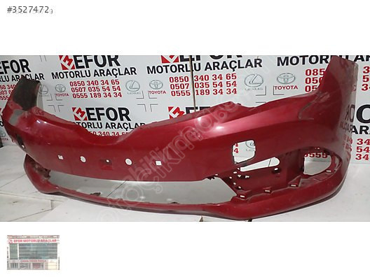 TOYOTA AURİS ÖN TAMPON ÇIKMA ORJİNAL YEDEK PARÇA