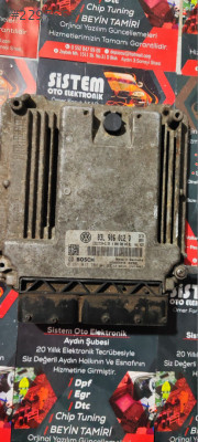 03l906012q crafter motor beynı  motor beynı