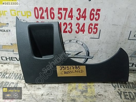 OPEL CROSLAND 2022 ÖN GÖGÜS ALT KENAR KONSOL CEPLİK OEM 39151785