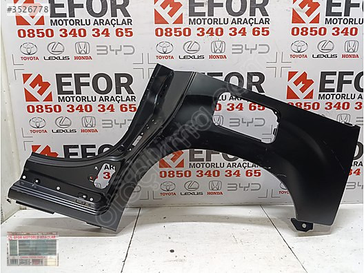 TOYOTA PROACECITY SOL ARKA ÇAMURLUK SIFIR ORJİNAL YEDEK PARÇA