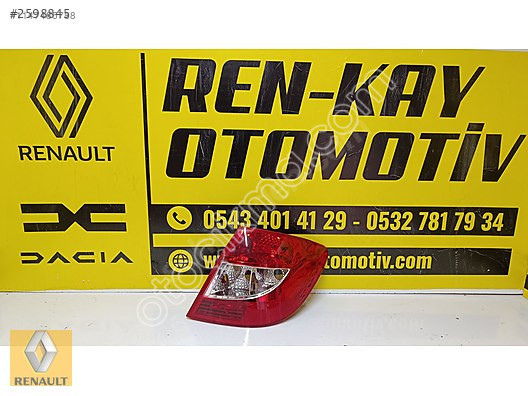 RENAULT SYMBOL THALİA ÇIKMA ORJİNAL SAĞ STOP LAMBASI REN-KAY