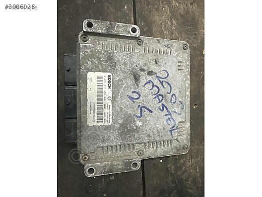 Renault master 2.5 motor beyni 0281011254