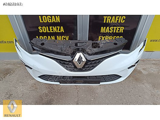 Renault Clio 5 Beyaz Orjinal Çıkma Ön Tampon - Renkay Oto