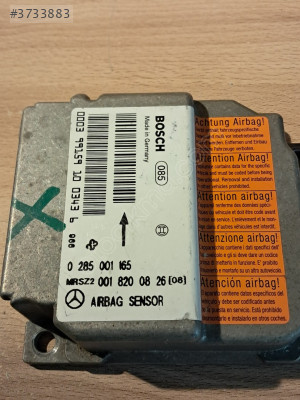 MERCEDES W210 W208 AİRBAG BEYİN 0285 001 165