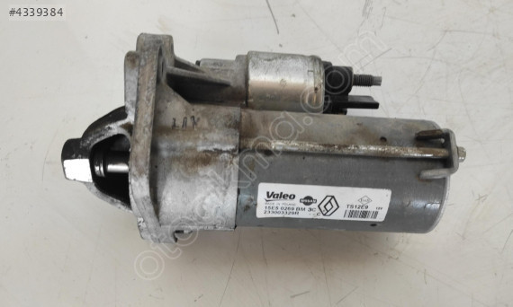 renault fluence 2015 1.5 otomatik marş motoru/dinamosu -son fiyat