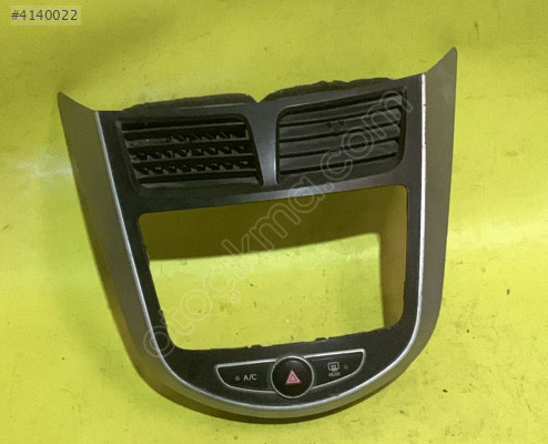 hyundai accent blue teyp çerçevesi kalorifer ızgaralı