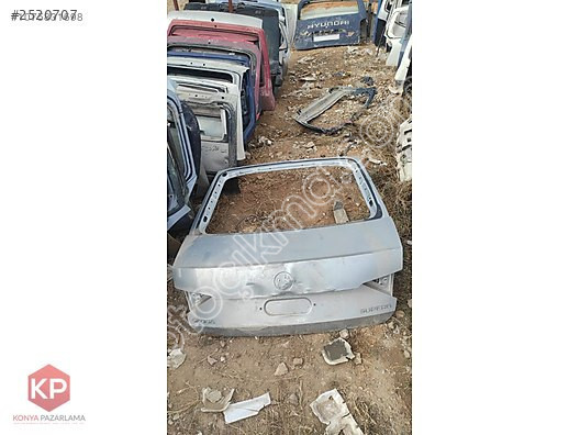 Skoda Super B bagaj kapağı