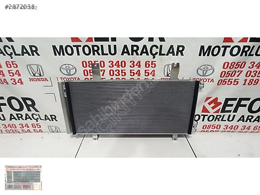 HONDA ACCORD SIFIR KLİMA RADYATÖRÜ 1.5 19- OEM:80100-TVA-A02