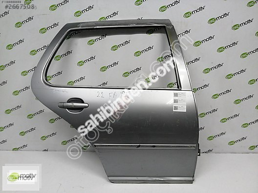 1997 - 2004 VW Golf Sağ Arka Kapı 1J9833056E