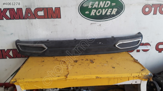 RENAULT MEGANE 4 arka tampon alt difizor