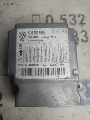 ÇIKMA VW GOLF 6 AİRBAG BEYNİ 5C0959655B