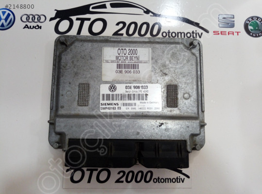 03E906033 POLO 1.2 AZQ  MOTOR BEYNİ