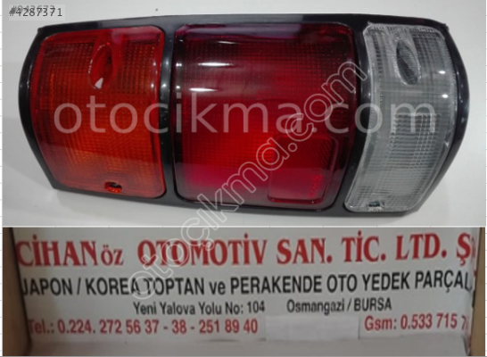 İSUZU TFR54 PİCK-UP SAĞ STOP,.,.,,,