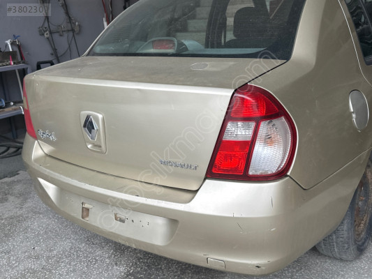 Renault clio symbol 1999-2009 Arka bagaj kapağı hatasız