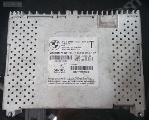 BMW 745 NAVİGASYON BEYNİ 65126948064